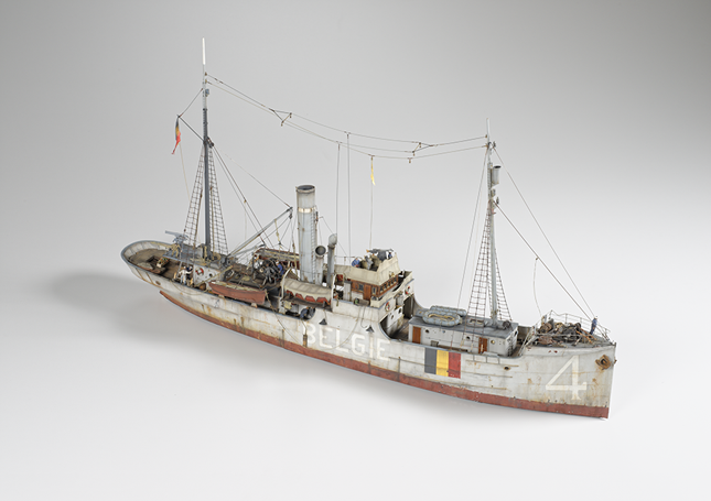 Maquette d'un bateau