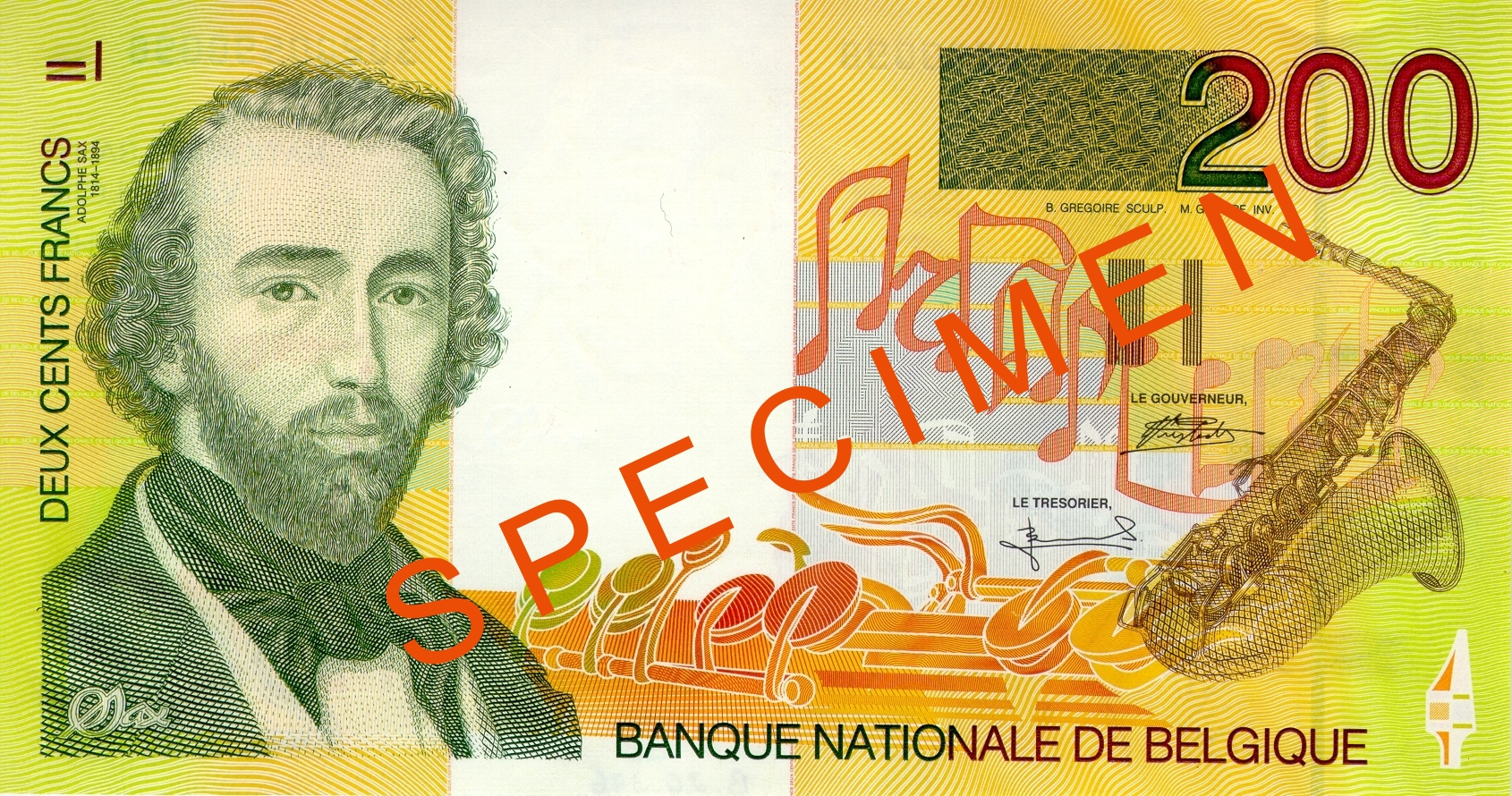 Billet de 200 BEF