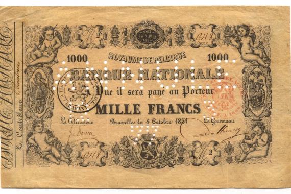 Billet de 1000 BEF