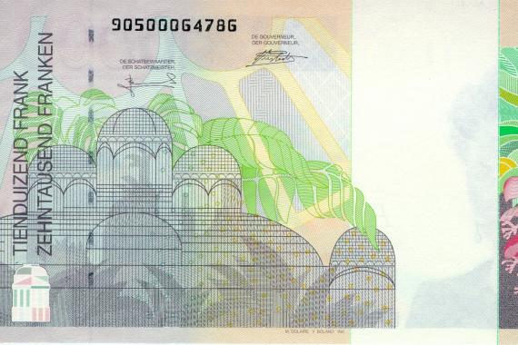 Billet de 10 000 BEF