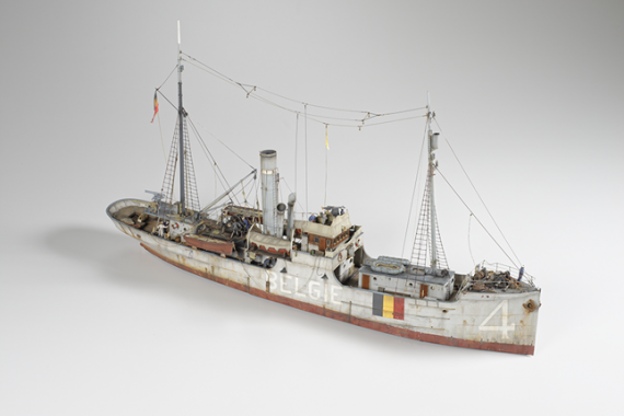 Maquette d'un bateau