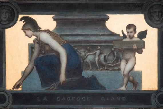 La Sagesse glane (Xavier Mellery)